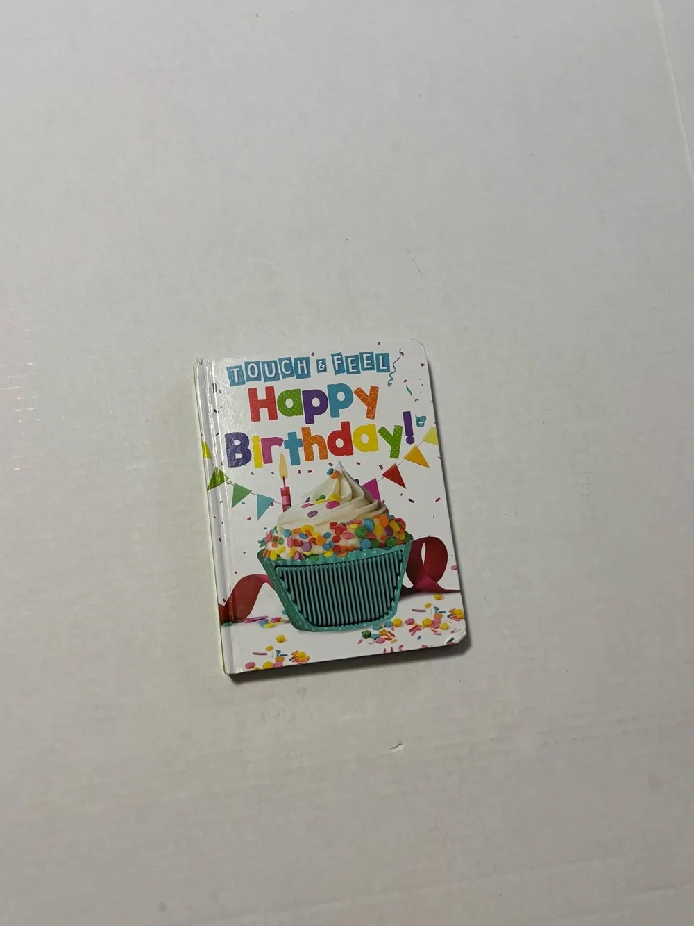 Touch and feel happy Birthday book